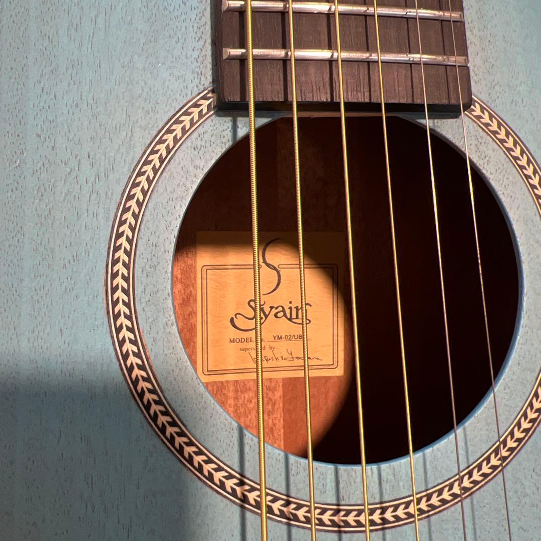 S.yaire YM-02/UBLアコースティックギター ブルー