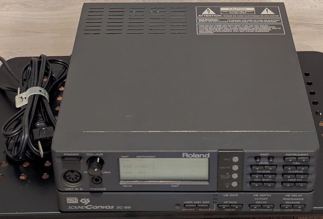 Roland SC-88 Sound Canvas MIDI音源モジュール