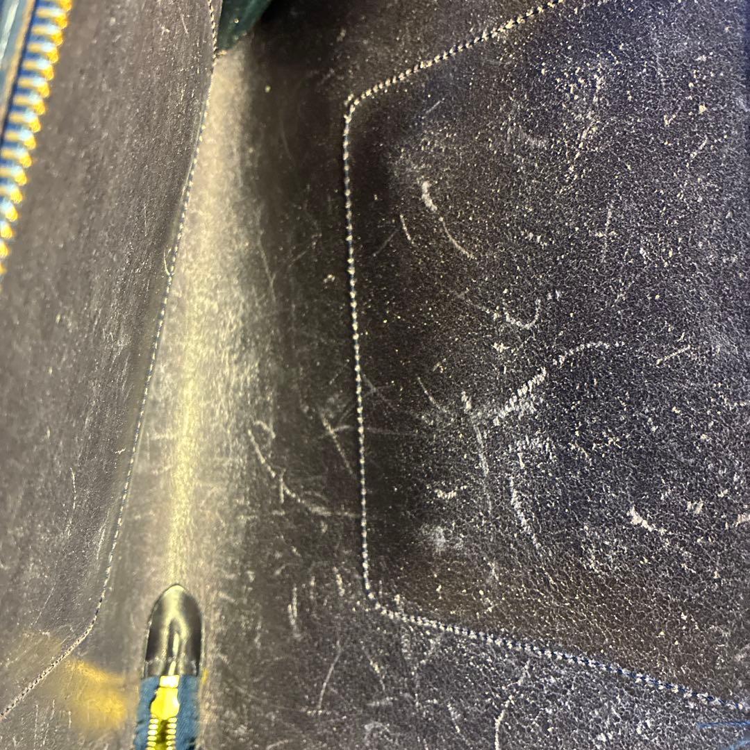 G*H様 グレンロイヤル　ブリーフケース　濃紺　パスケース付き