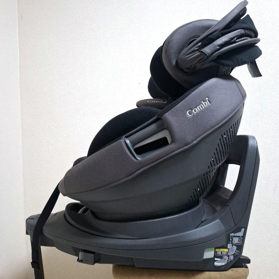 【極美品】combi THE S Plus ISOFIX エッグショック グレー