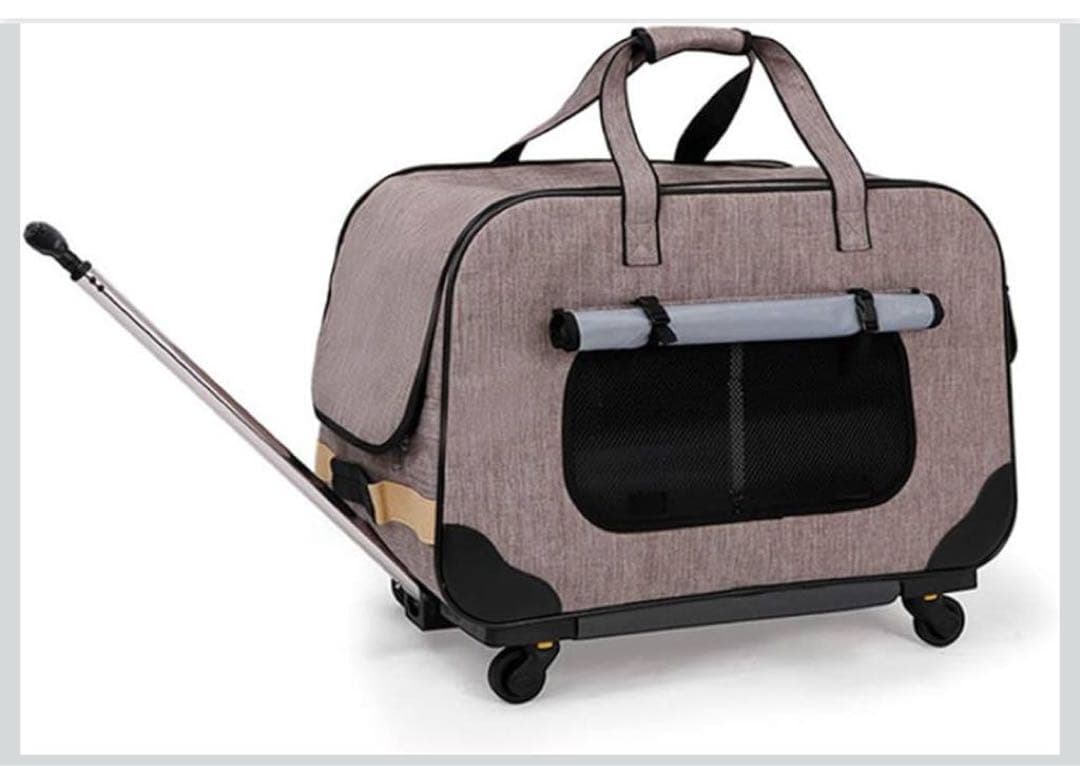 【ほぼ未使用】CHINSUKIDA ペットキャリーカート（中小型犬・猫用）