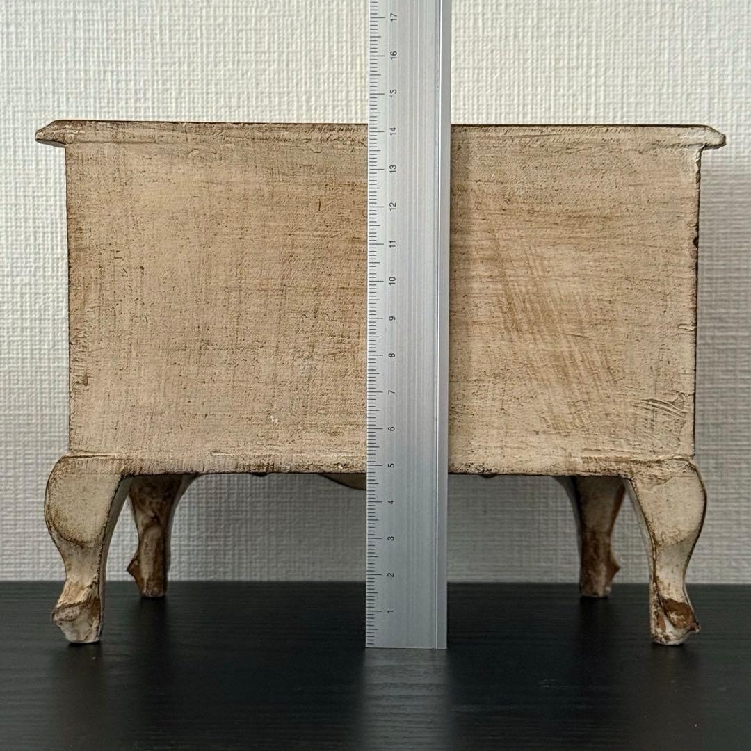 フランス　アンティーク　小物ケース　木製