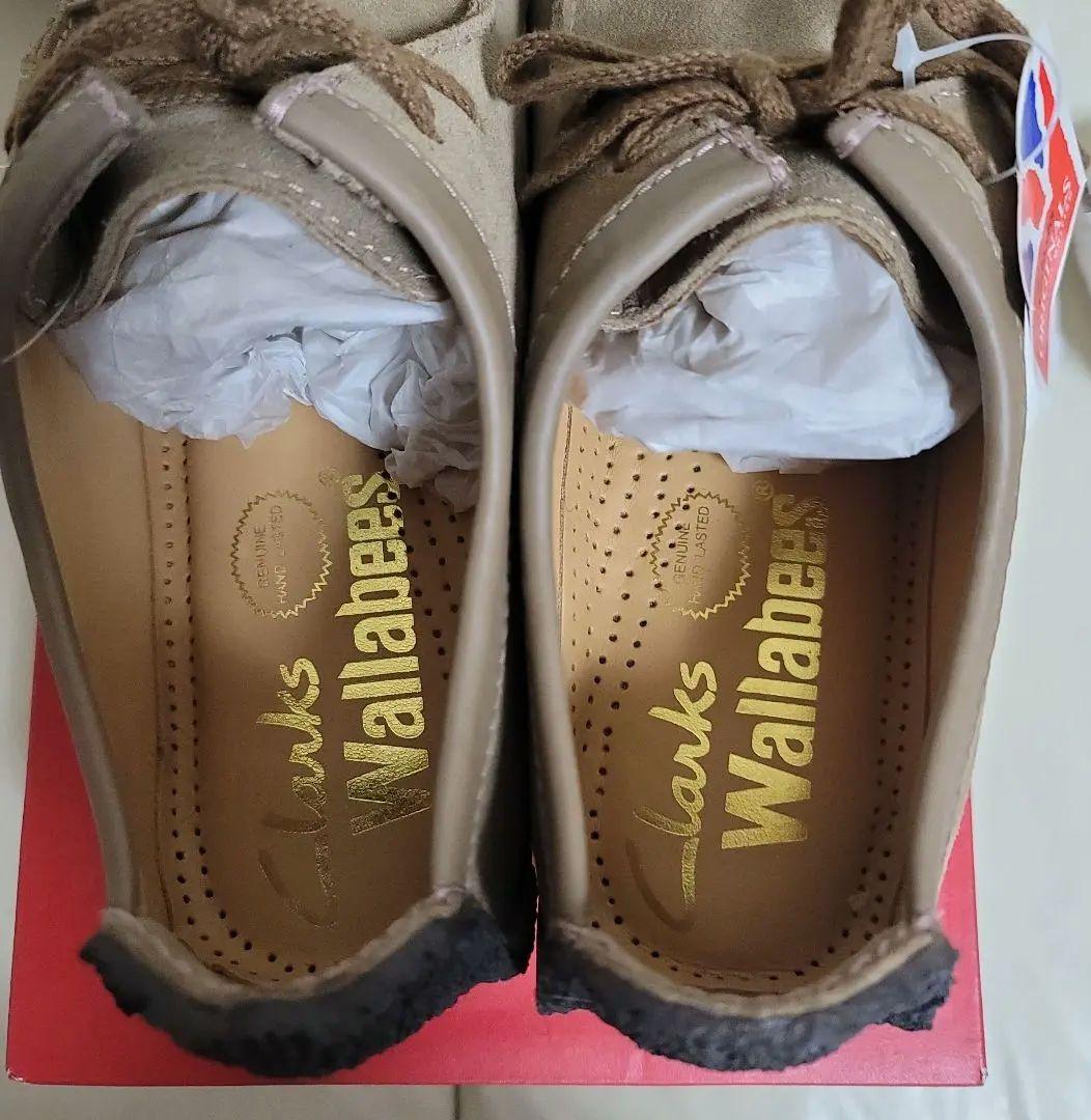 新品未使用タグ付きクラークスClarksワラビーナタリー25.5cm
