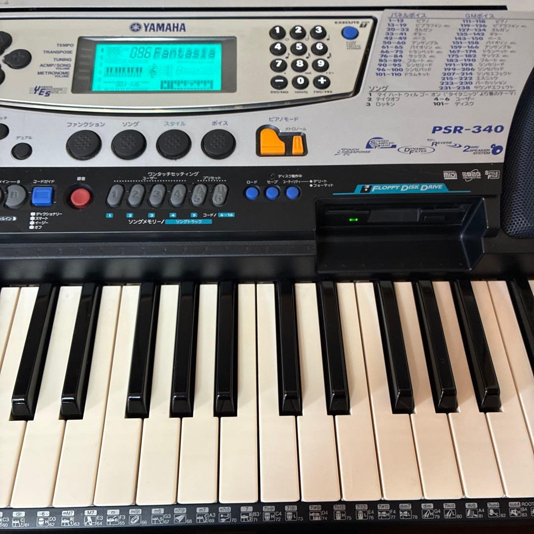 YAMAHA ヤマハ PSR-340 電子ピアノ