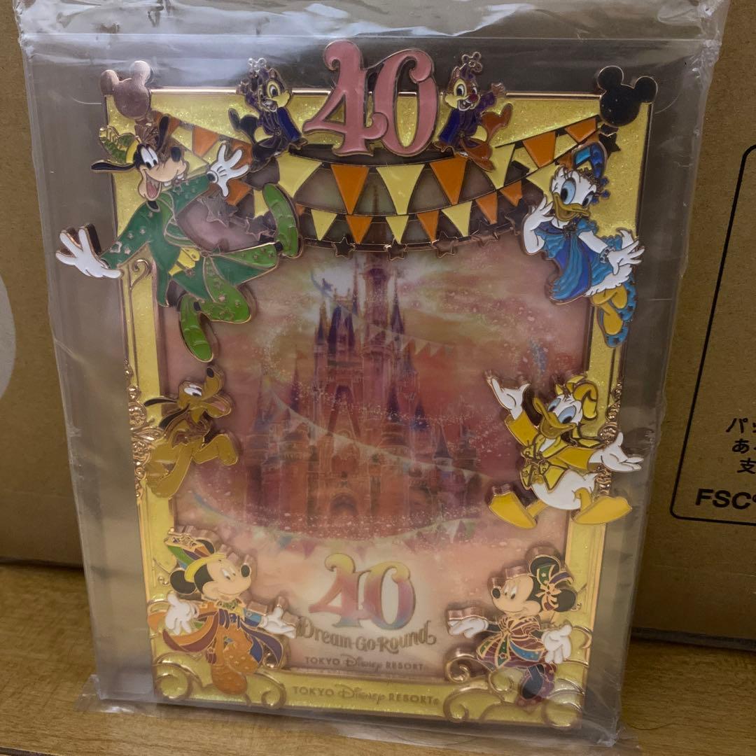 ディズニー40周年フォトフレーム