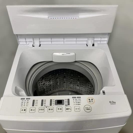 京都伏見区23日までに引取限定　山善　PJWMB-60-WH 2024年　6kg