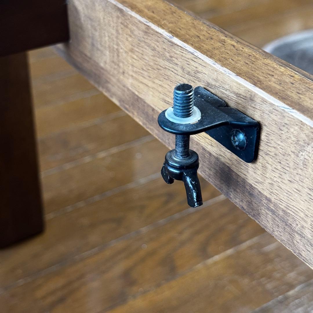 【ゆうちゃん】木製ガラストップ アジアンテイスト こたつテーブル