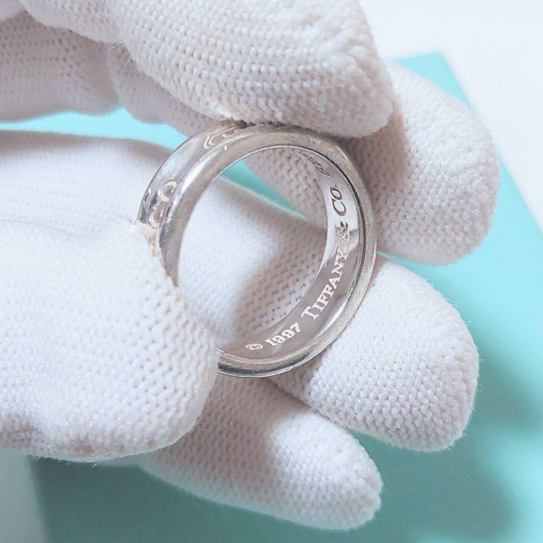 Tiffany ナローリング メンズリング ナローリング 18.5号