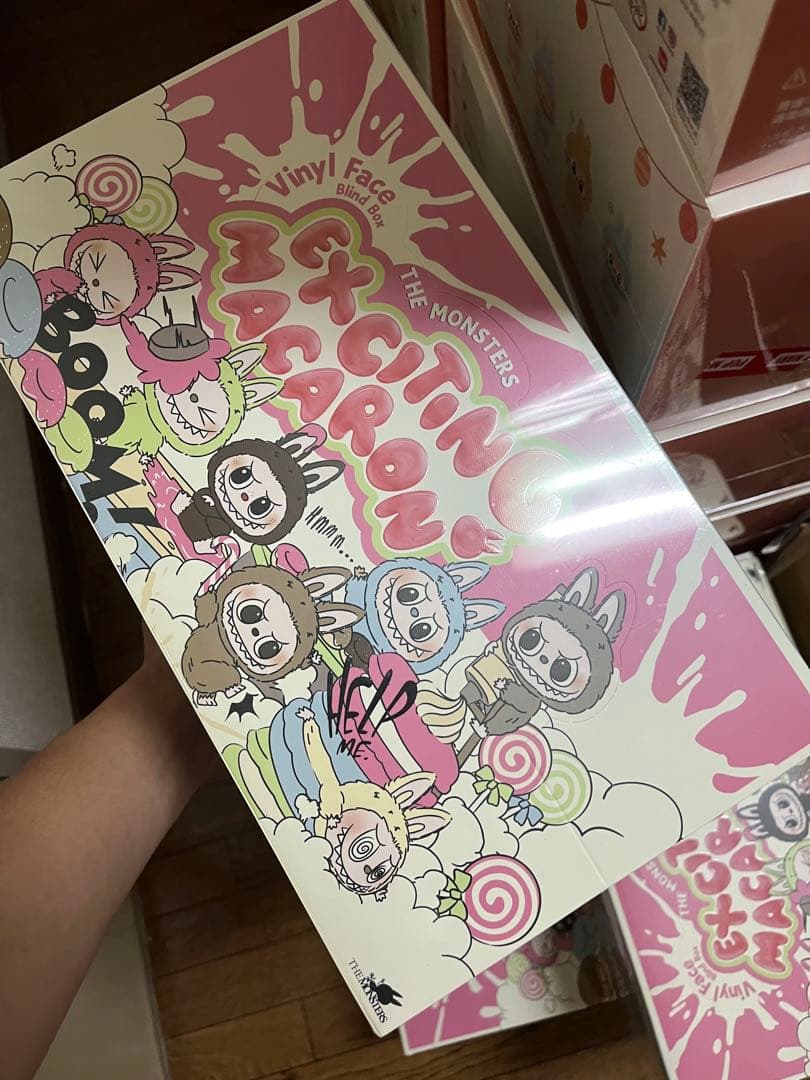 ラブブExciting Macaron ぬいぐるみ シリーズ アソートボックス