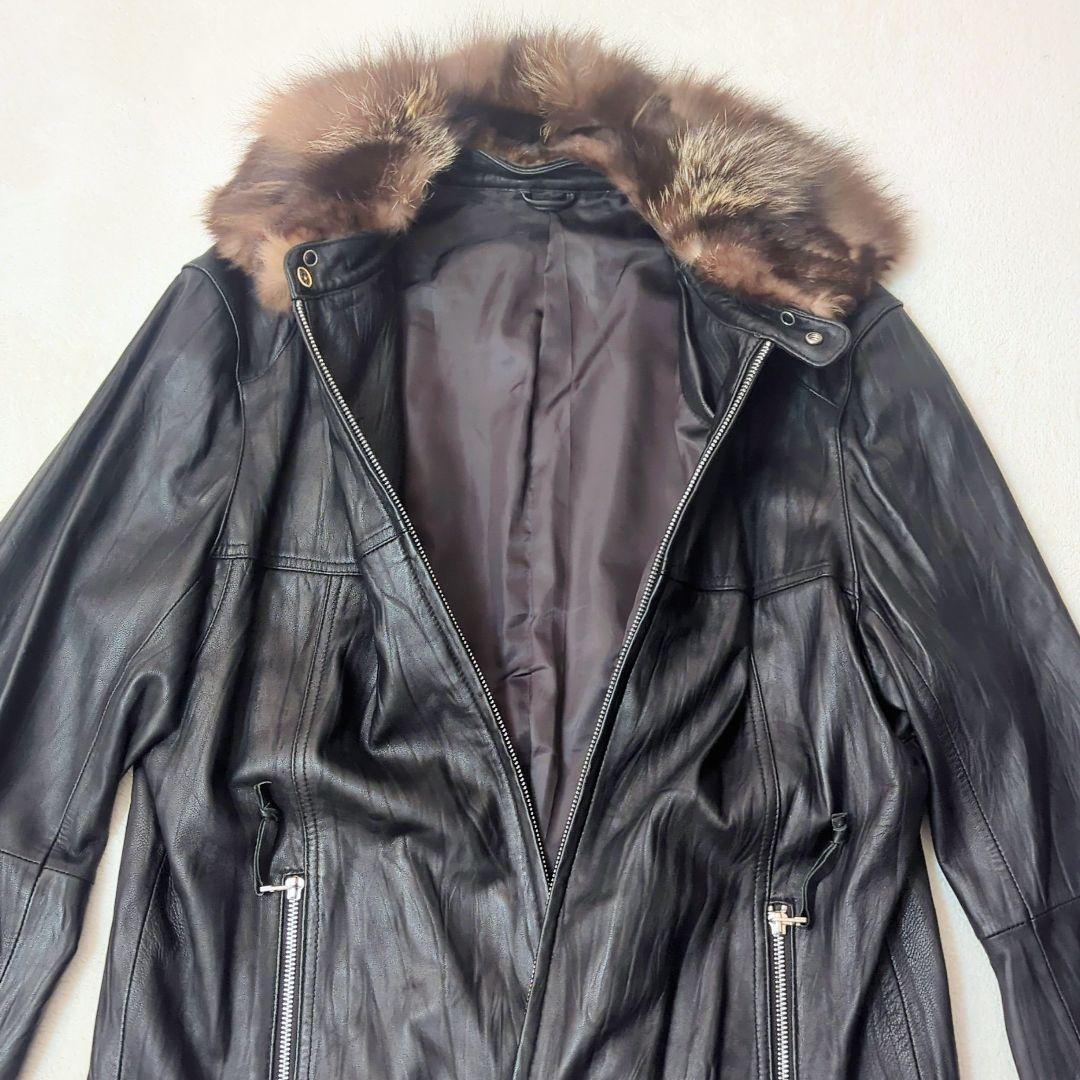 00's OLD UNIQLO オールド ユニクロ ラムレザー ジャケット XL