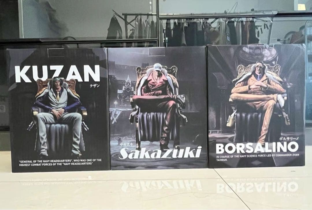 ワンピース クザン 黄猿 赤犬 ガレージキット ガレキ スタチュー⑤