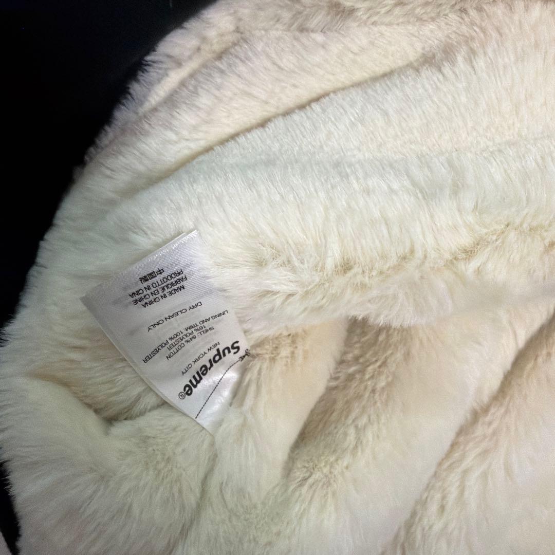 トップス Supreme Faux Fur Lined Zip Up Hoodie L