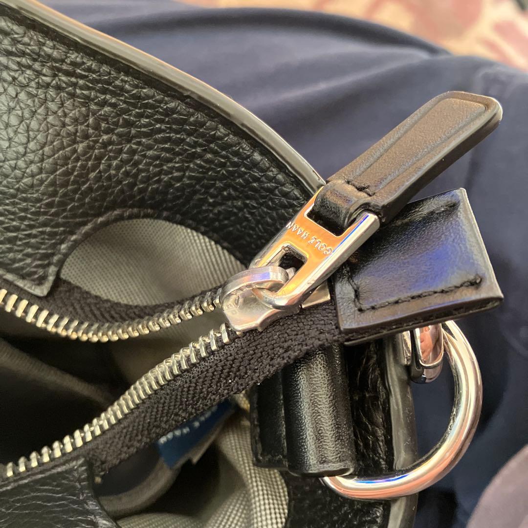 COLE HAAN ブラック ビジネスバッグ