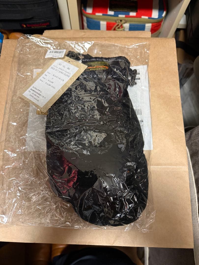 NANGA × NATAL DESIGN DOWN GLOVE ブラック