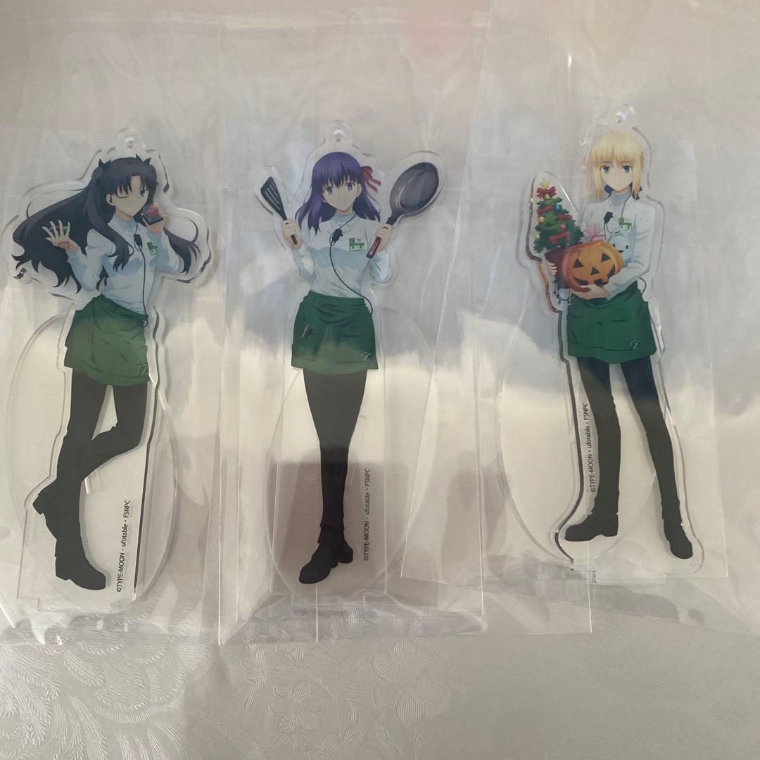 fate ハンズ セイバー 間桐 桜 遠坂 凛 アクリル スタンド セット
