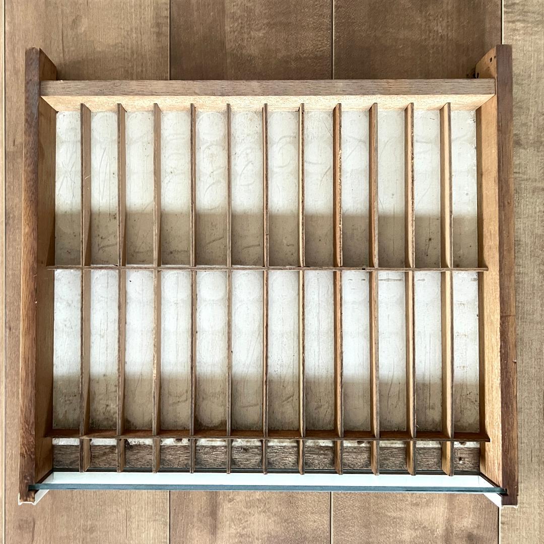 ダルマミシン糸 糸ケース 陳列棚 糸収納棚 引出し収納 レトロ ルアーケース