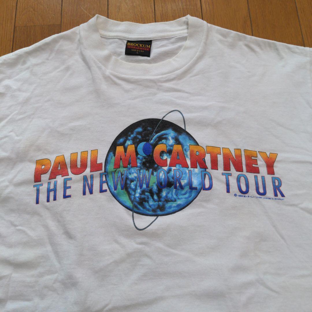 ポール・マッカートニー Tシャツ THE NEW WORLD TOUR　1993