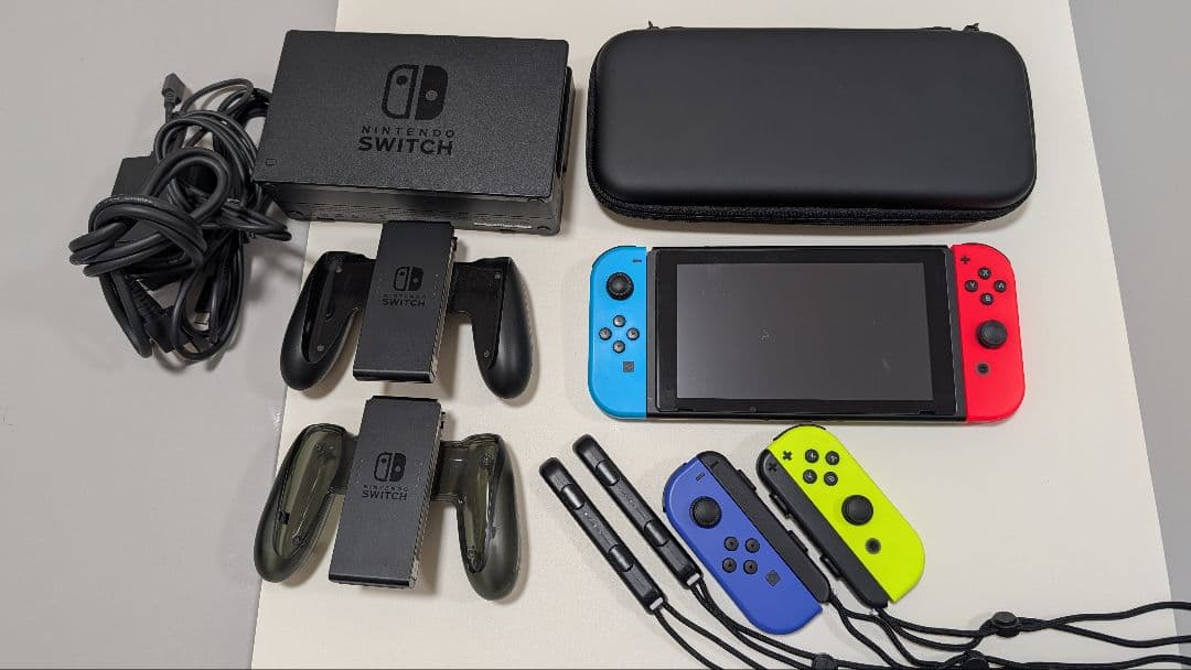 Nintendo Switch 本体セット 追加コントローラー付き！ 箱無し