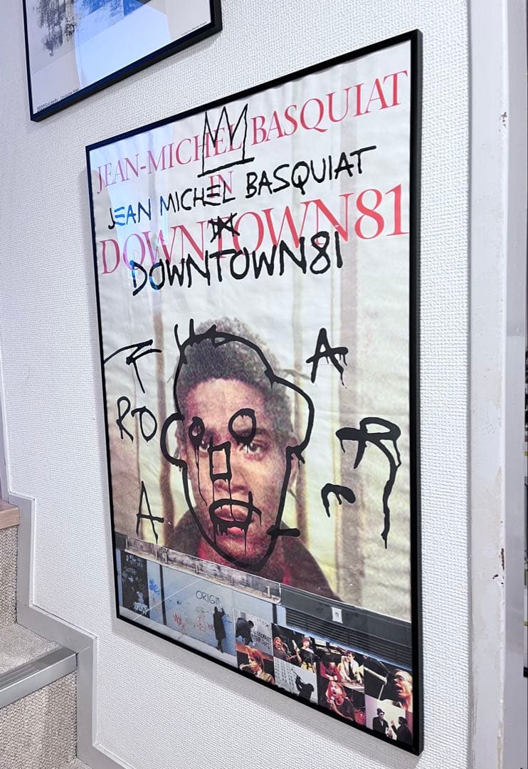 JEAN-MICHEL BASQUIAT DOWNTOWN81 ポスター