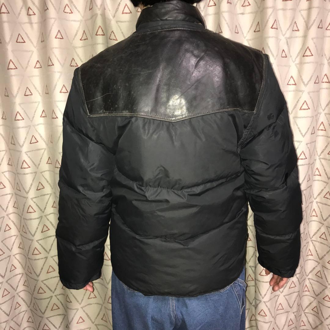 Schott レザーダウンジャケット/ベスト 2way