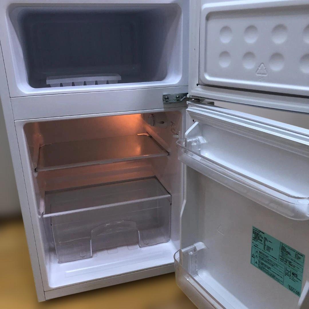 【送料無料 ハイアール2ドア冷凍冷蔵庫 BR-85A 2021年製 251129