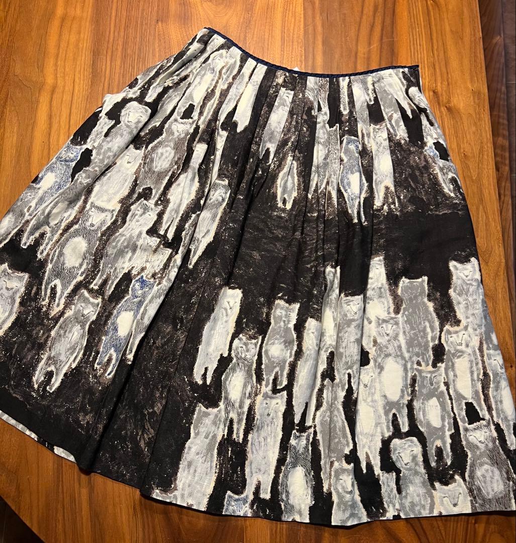 morino.kumasan  ミナペルホネン aliveスカート