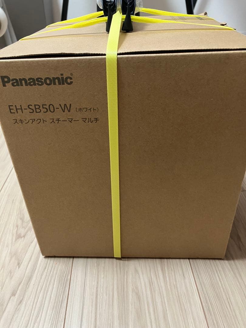 【店頭保証付】PANASONIC スキンアクト スチーマー EH-SB30-W