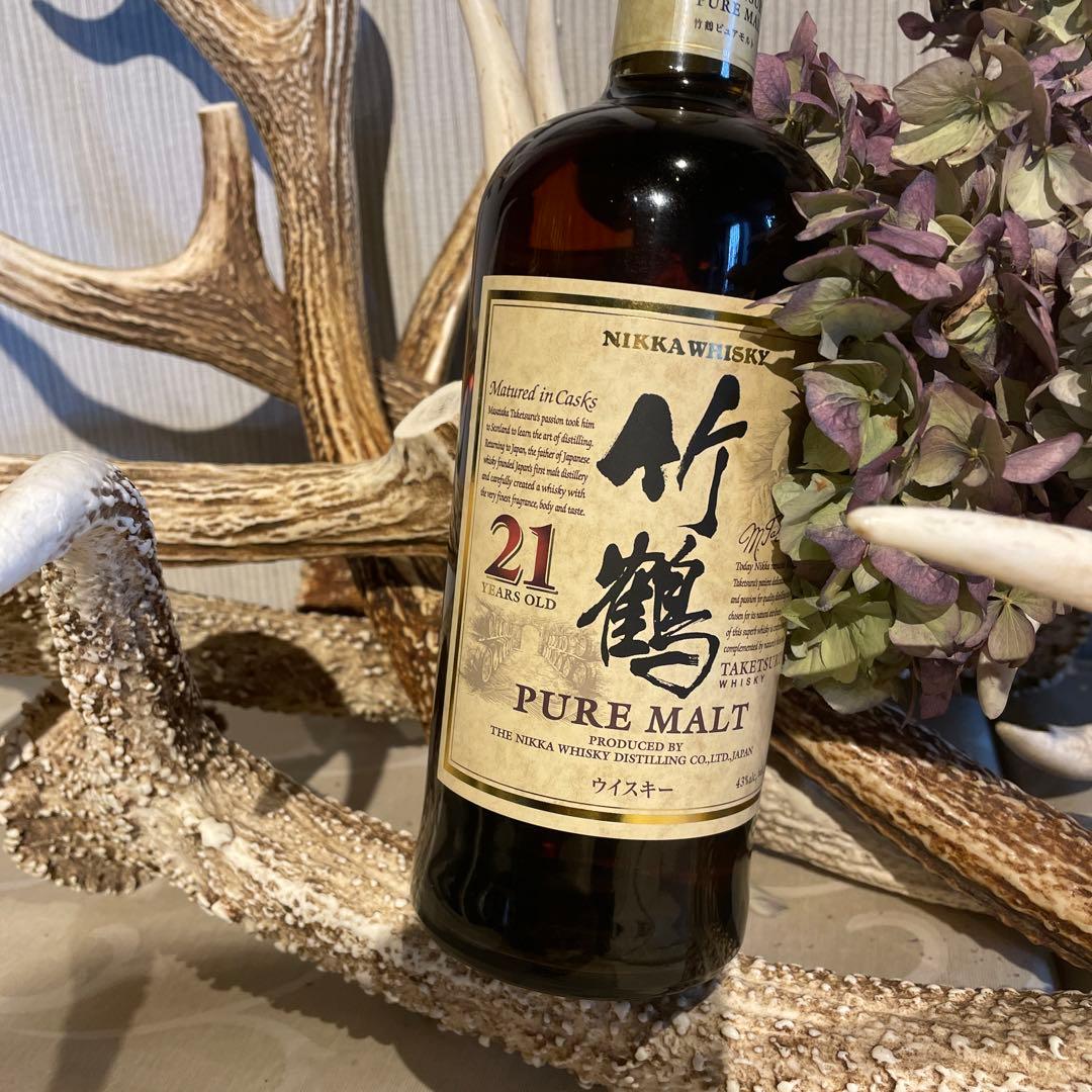保存完璧！竹鶴21年ピュアモルトウイスキー