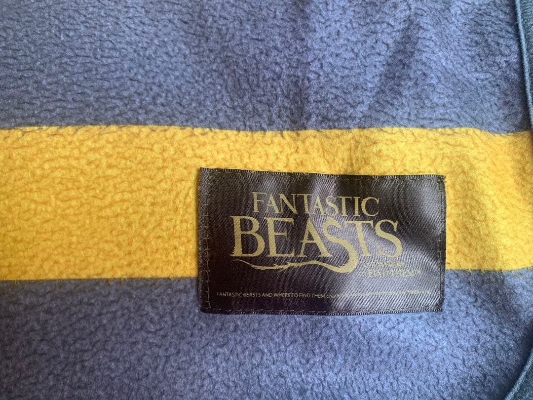 フリース　大判　マフラー(ファンタスティックビースト　デザイン)