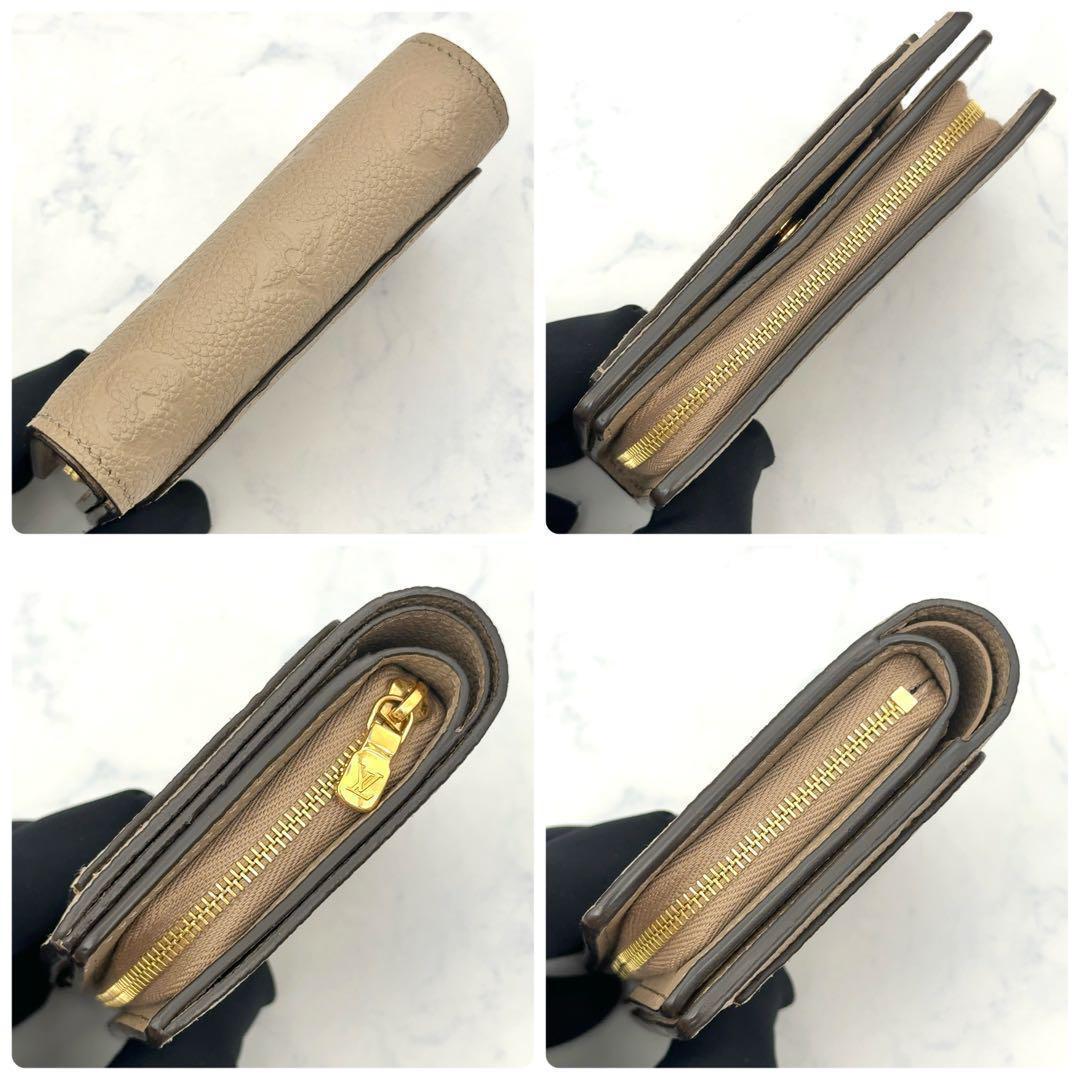 【ほぼ新品】ルイヴィトン ポルトフォイユ クレア アンプラント ガレ 折り財布