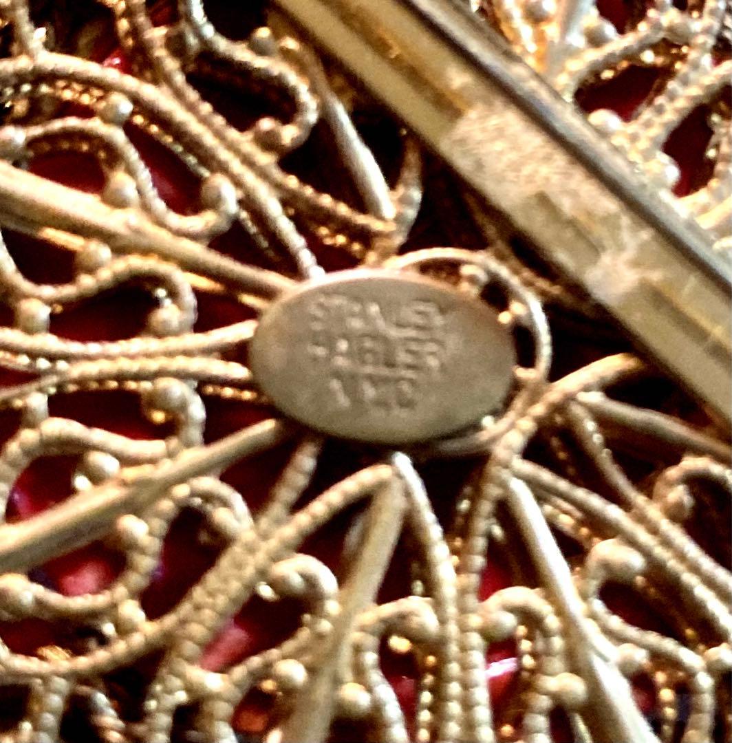 アンティーク　ブローチ　STANLEY HAGLER スタンレーハグラー