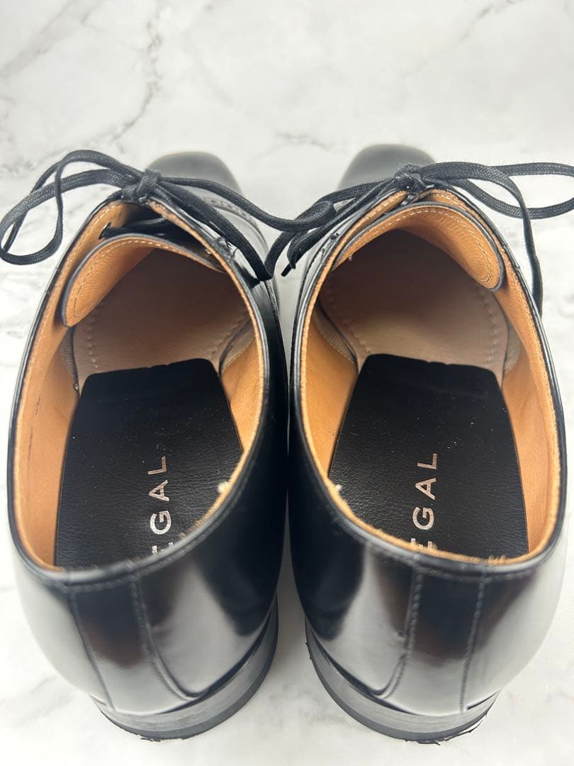 美品 リーガル ビジネスシューズ 122R ストレートチップ 26cm 黒