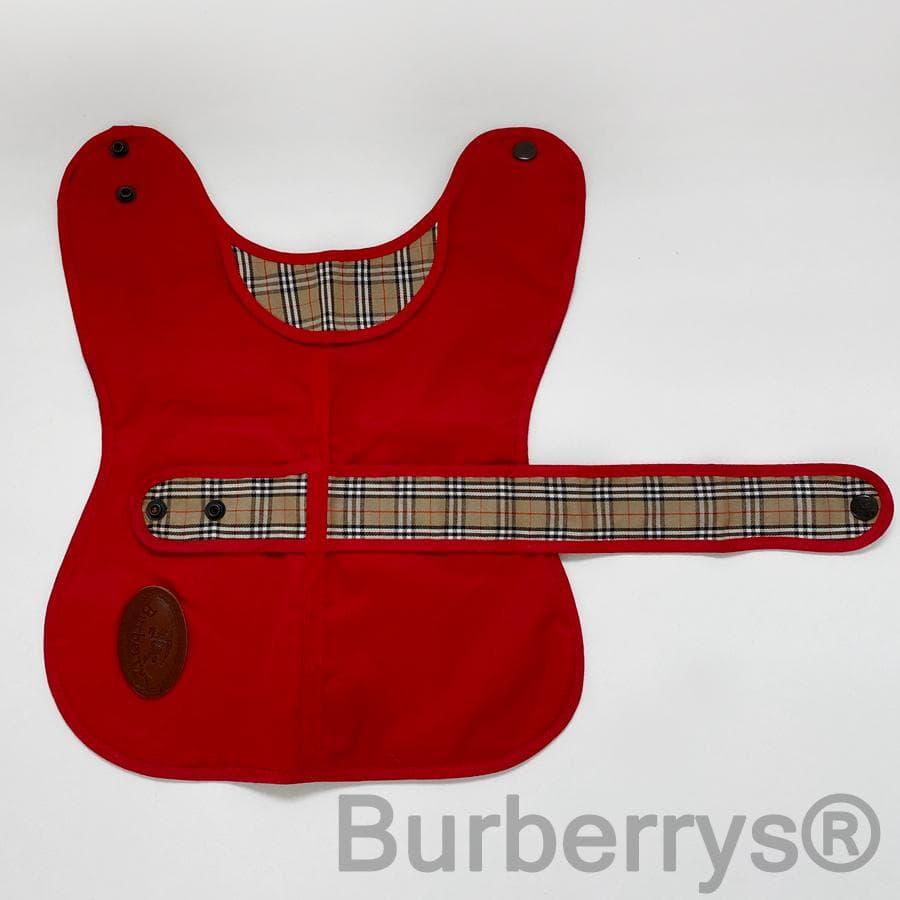 Burberrys バーバリーコート 犬服 赤 12\"/30cm