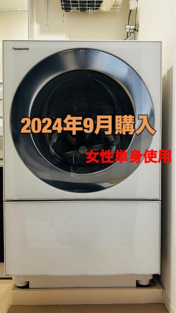 Panasonicドラム式洗濯乾燥機 キューブル10kg 【高年式/送料込】