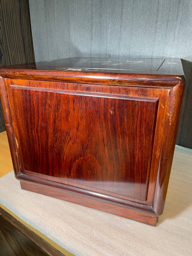 中国美術 螺鈿細工 引き出し　収納