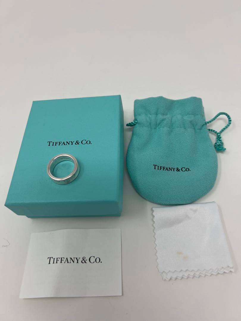 ティファニー 1837 ナローリング　シルバー925 約11号　箱付