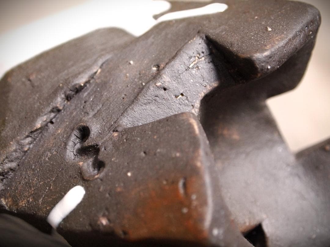 人気作家★隠崎隆一【師：人間国宝　伊勢崎淳】★白釉徳利