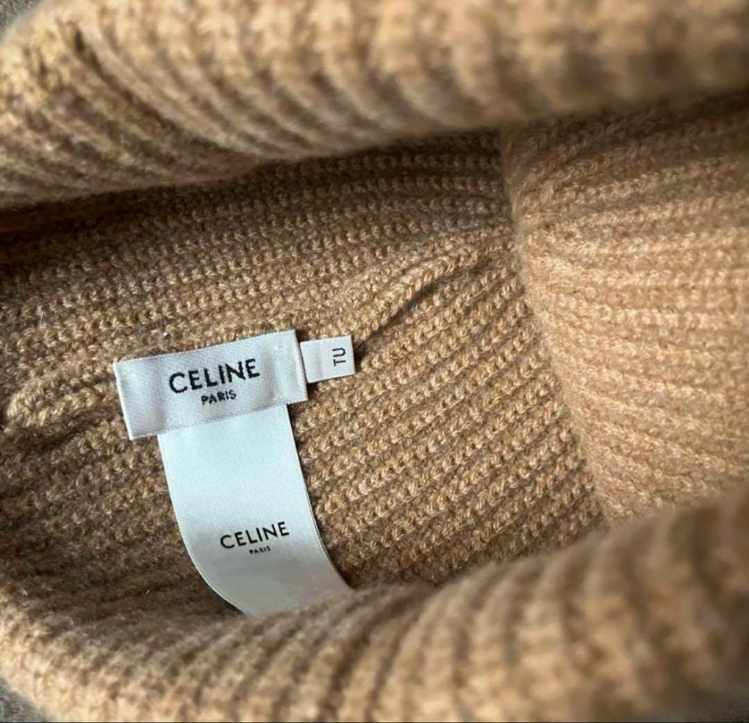 新品未使用　正規品　CELINE★セリーヌ　カシミヤ100%ニット帽