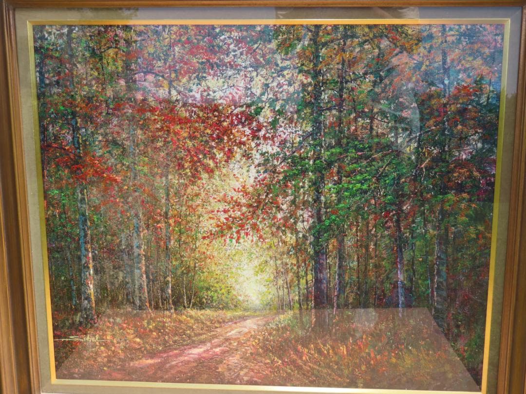 真作保証 / スイベル・ギュレー / 待ち焦がれし希望 / 油彩91×80ｃｍ