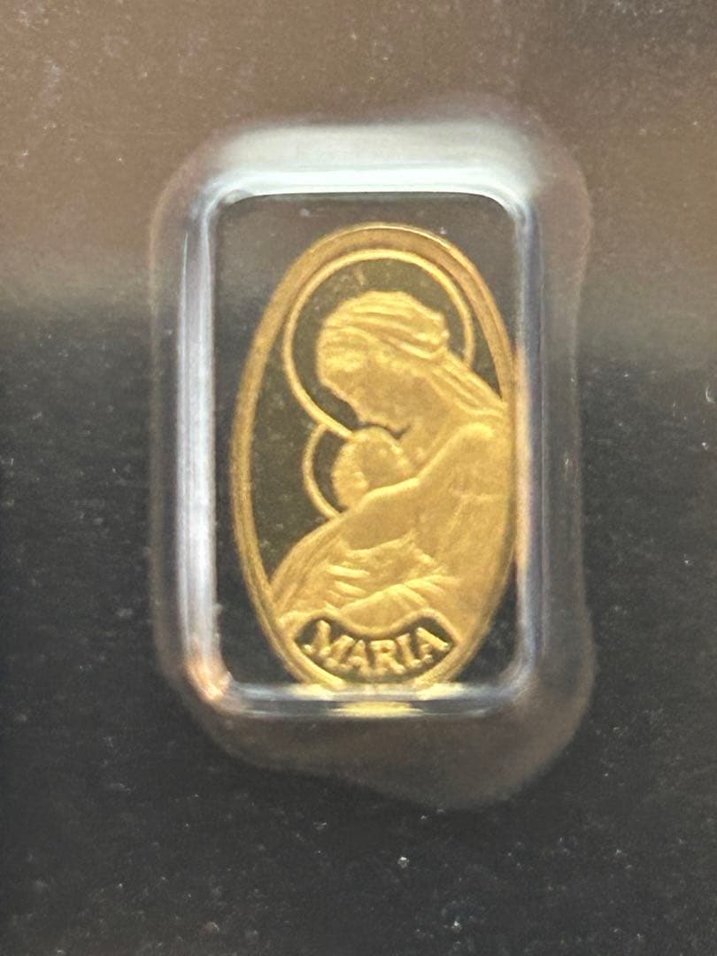 24金　純金　PAMP 999.9純金 マリアデザイン 1g