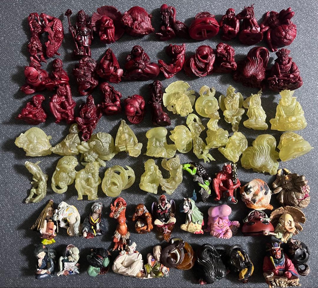 海洋堂　妖怪根付け　72体まとめ売り