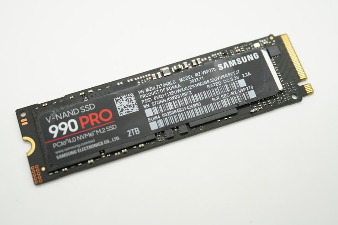 ③ Samsung 990 PRO 2TB SSD