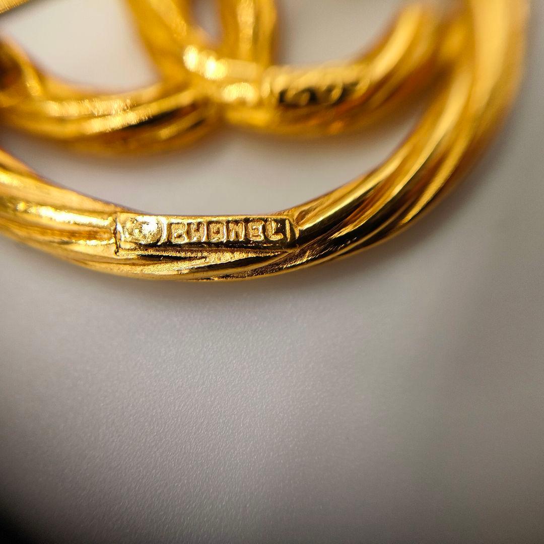 シャネル 1269 ココマーク ブローチ GP ユニセックス