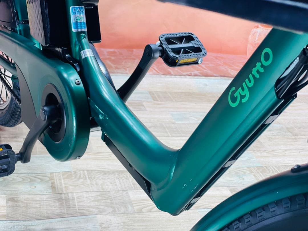 1年保証　2022年！ギュットアニーズ⭐️16AH！子供乗せ電動自転車Y3124