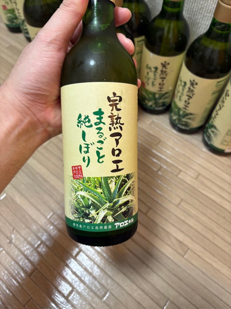 【Oky】完熟アロエ まるごと純しぼり 720ml