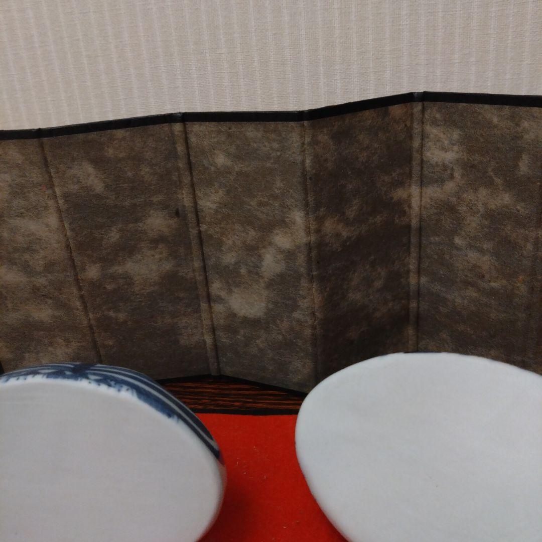 砥部雛　よし窯　雛人形　藍染の雛人形