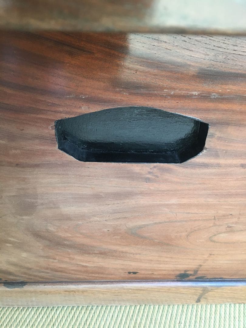 長火鉢　関西火鉢　座卓　欅