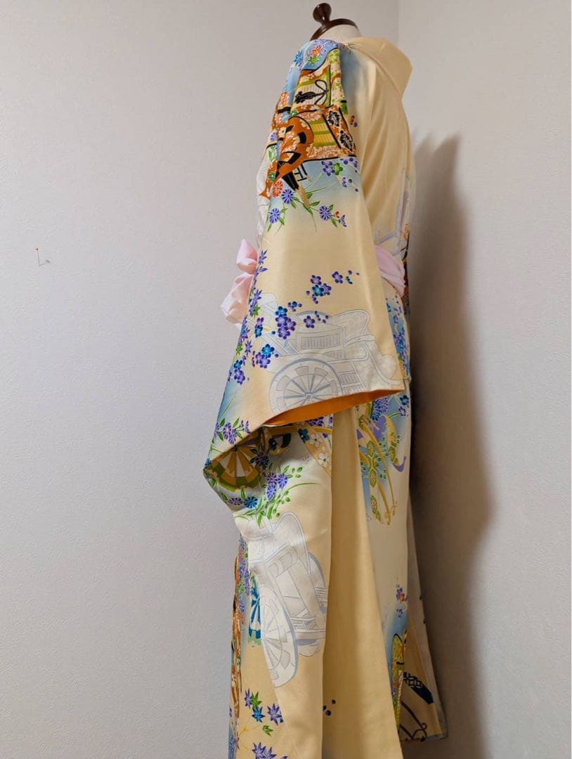 ♢ラ・ソールの端折りが素敵な二部式着物♢振袖