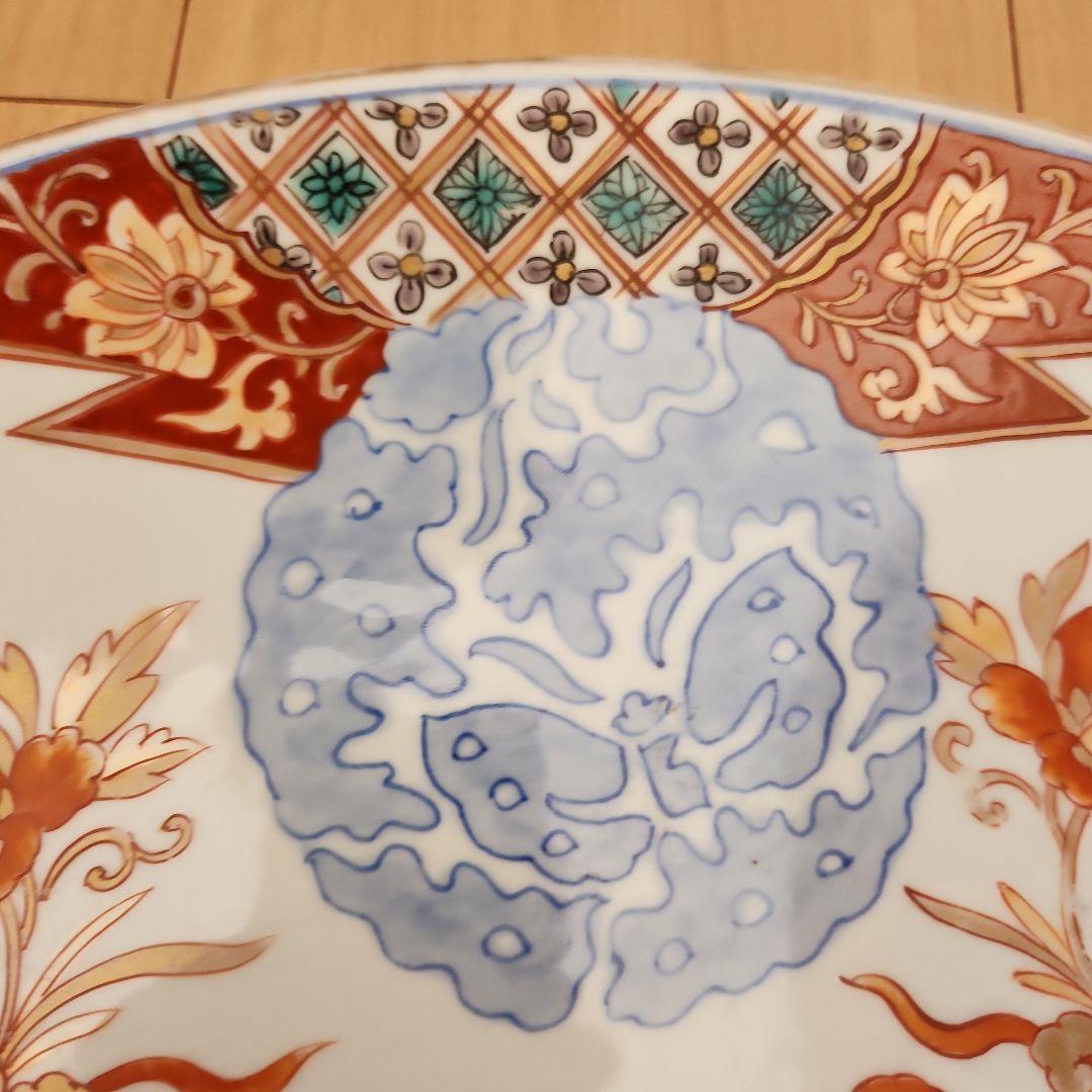 古伊万里金蘭手大皿