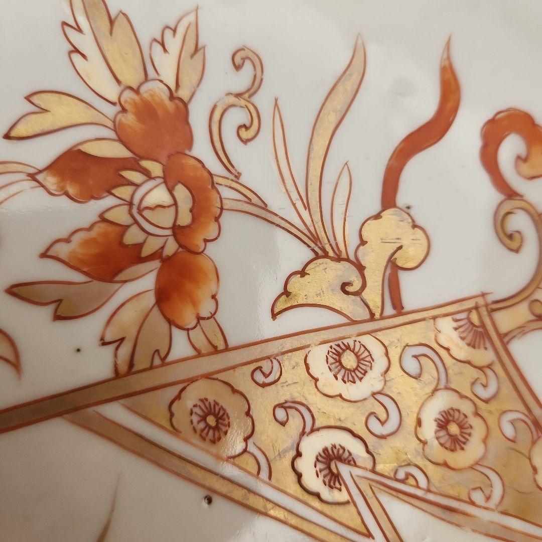 古伊万里金蘭手大皿
